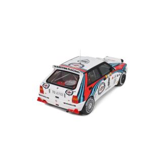 LANCIA DELTA HF INTEGRALE GR.A WHITE D. AURIOL RALLY MONTE CARLO 1992 OttO mobile 1:12 Resinemodell (Türen, Motorhaube... nicht zu öffnen!)